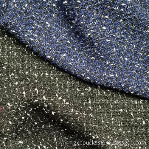 Boucle Fashion Vävd design med prickmaterial